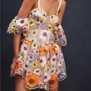 For Love & Lemons Prato Mini Dress